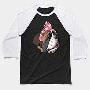 Urban Canine Carousel St. Bernard Delight, Tee Trendsetter Triumphs Baseball T-Shirt